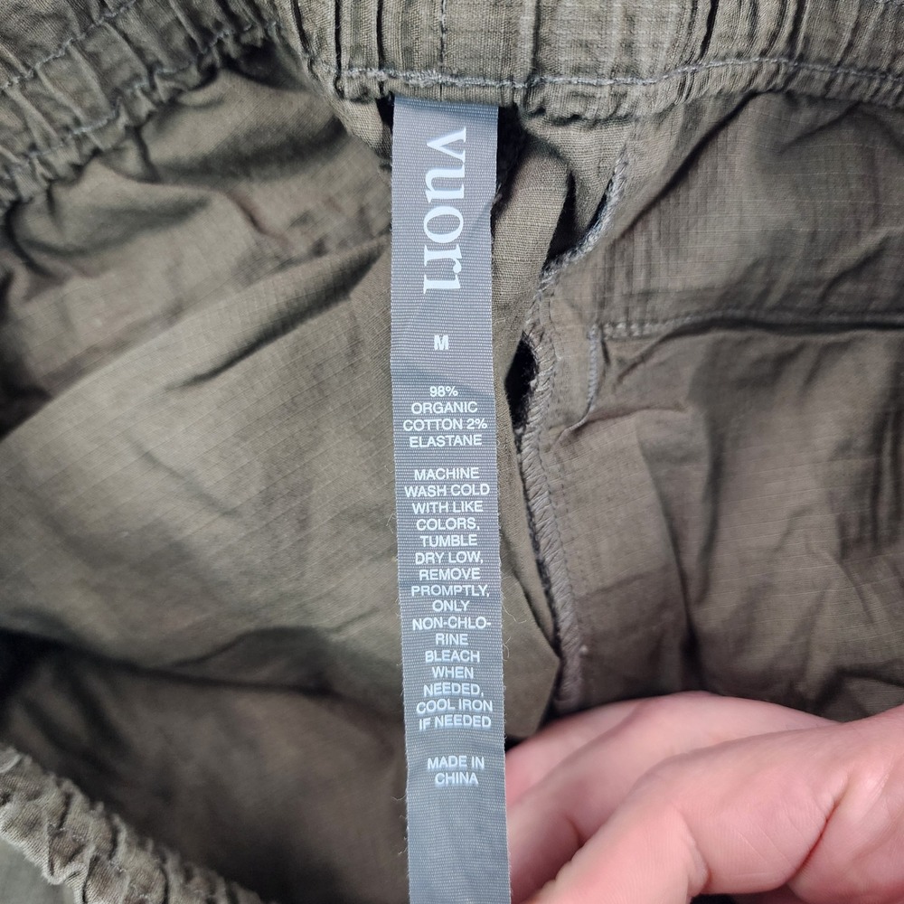 Vuori VW450 Ripstop Pant Medium Olive Green Hiking Utility Gorpcore Travel - Picture 3 of 9